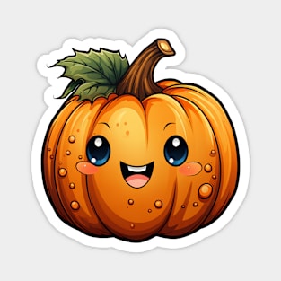 Cute Happy Pumpkin 004 Magnet