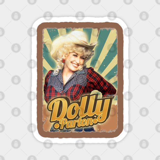 Dolly Queen Parton Magnet by delpionedan