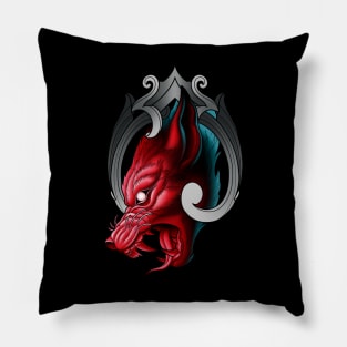 Glow Wolf Pillow