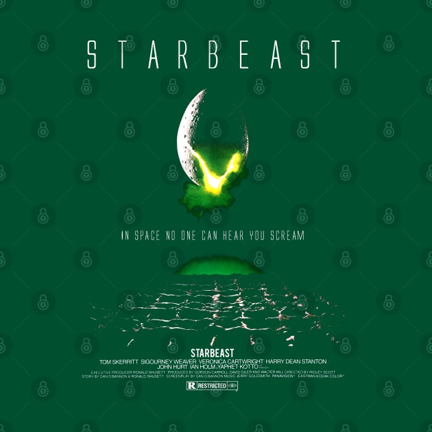 Alien Poster as STARBEAST by hauntedjack