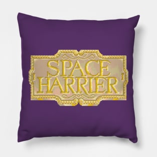 Space Harrier Logo Pillow