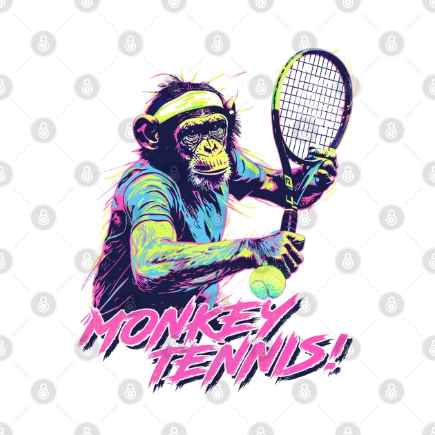 Monkey Tennis! by DankFutura