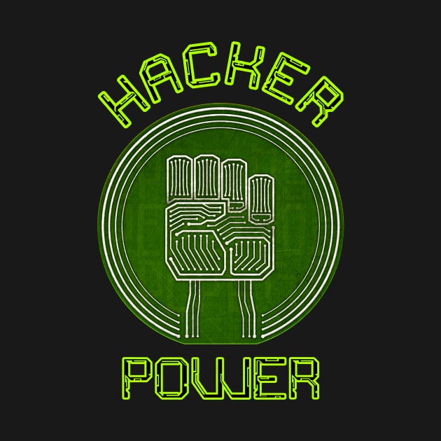 Hacker Power by Hacktees