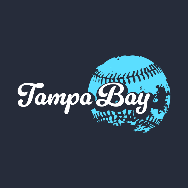 Tampa Bay Baseball by Throwzack