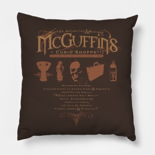 McGuffin's Curio Shoppe Pillow