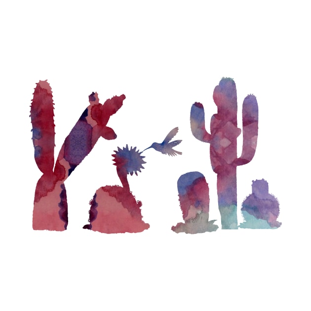 Cacti art by TheJollyMarten