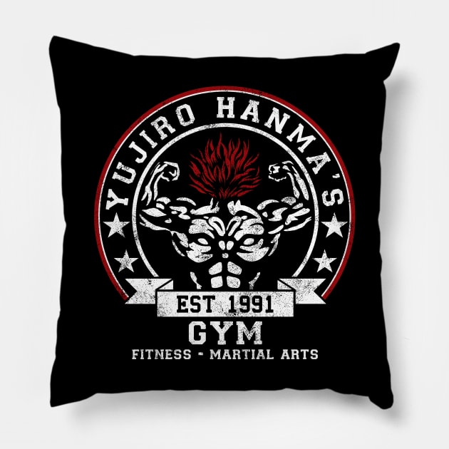 Strongest Gym on Earth Pillow by CCDesign