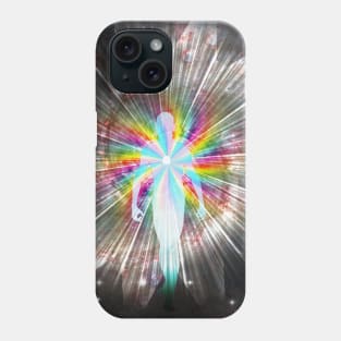 Soul in rainbow light Phone Case