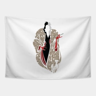 Cruella's Dream Coat Tapestry