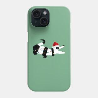 Christmas crocodile Phone Case