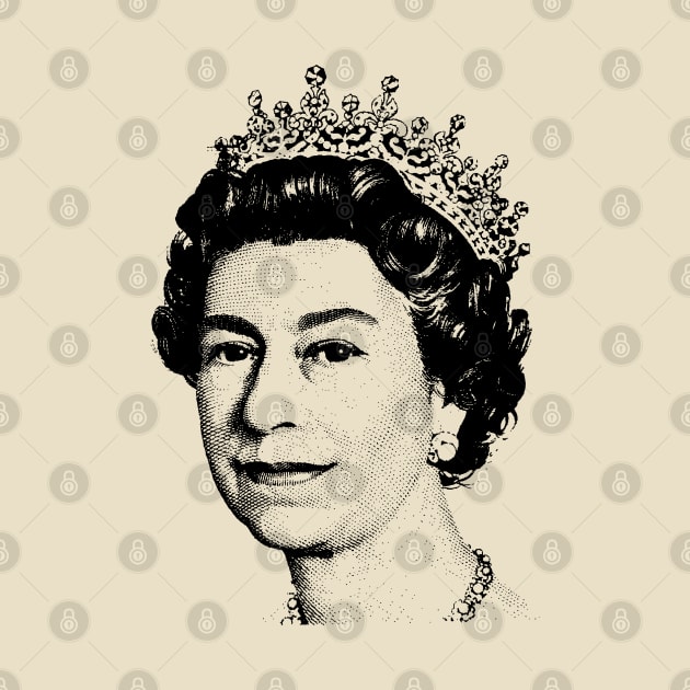 Queen Elizabeth T Shirt RIP - Queen of England Memoriam by PUFFYP