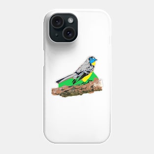 Colourful little bird design Phone Case