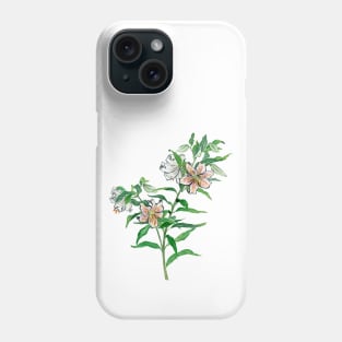 November 18th birthday flower Phone Case