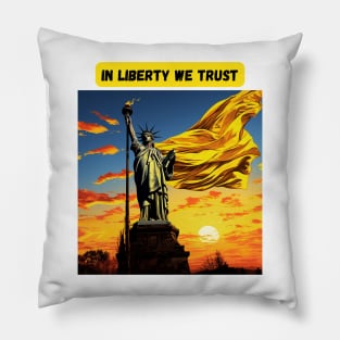 In liberty we trust Pillow