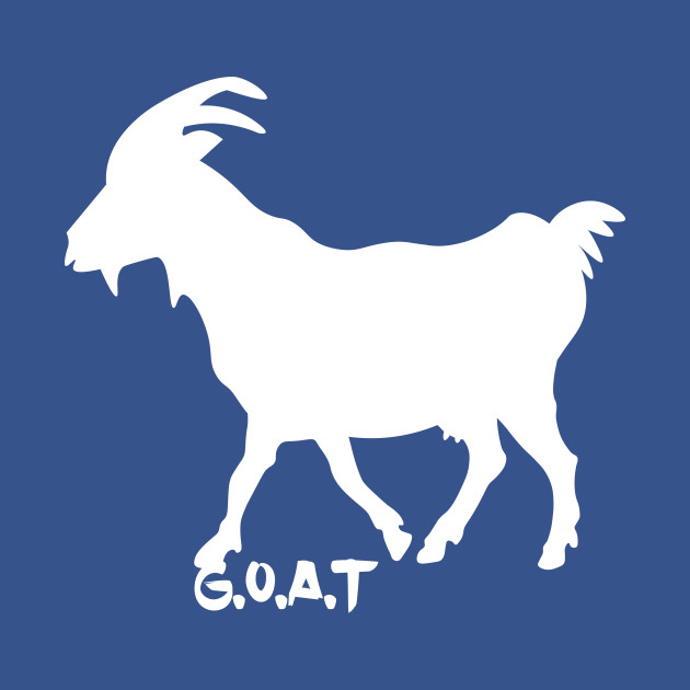 Discover g.o.a.t. white - Goat - T-Shirt