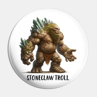 Stoneclaw Troll Pin