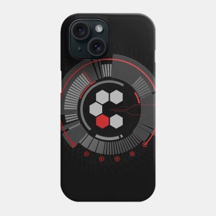 Arc HUD Hex - Red Phone Case