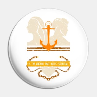 family is the anchor that holds essential beige Pin