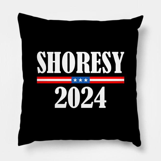 Shoresy 24 For President 2024 Pillow by idjie