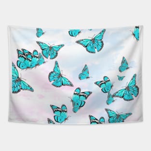 mariposas azules Tapestry