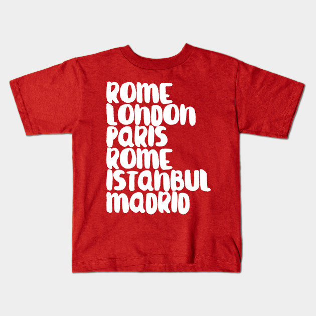 liverpool european cup t shirts