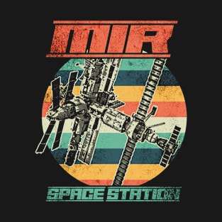 Soviet Space Station Mir T-Shirt