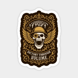 Victory Through Volume Imperial Guard Wargaming Magnet