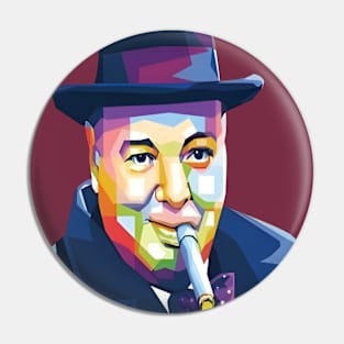 Winston Churchill wpap Pin