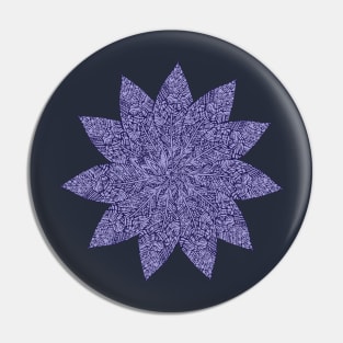 Floristrella Morado Pin