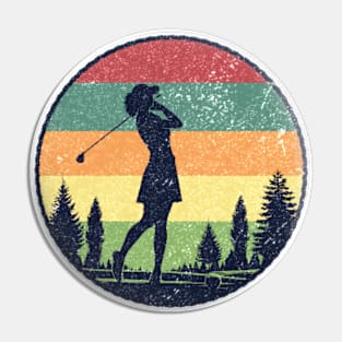 Ladies Golf Pin