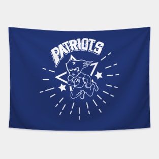 american football patriots Tapestry