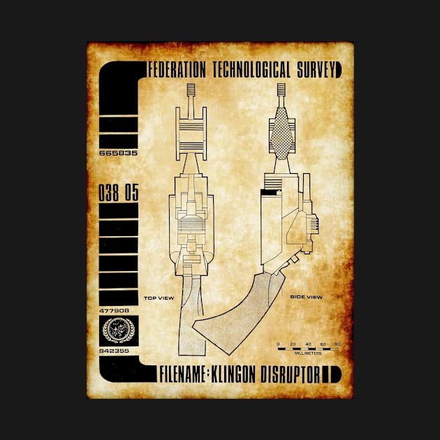 Federation Technological Survey Disruptor Weapon by Starbase79