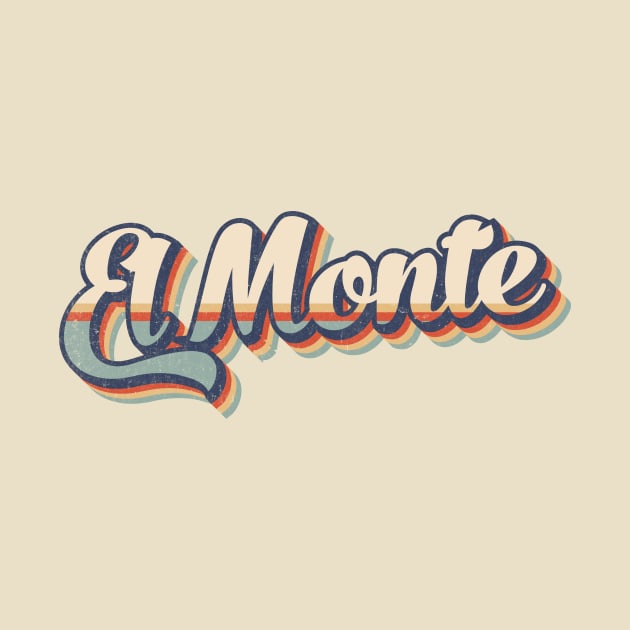 El Monte // Retro Vintage Style by Stacy Peters Art
