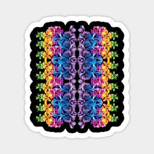 Colorful Flowers Magnet
