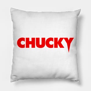 Chucky 2021 Title Block Pillow