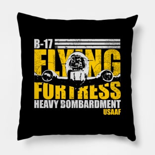 B-17 Flying Fortress (distressed) Pillow