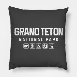 Grand Teton National Park, Wyoming Pillow