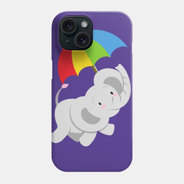 Baby Elephant Phone Case by Juwelee