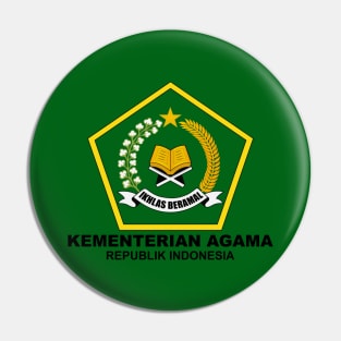 Kemenag RI Logo Pin