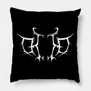 Acid Metal Logo Pillow