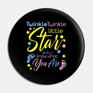 Twinkle Twinkle Little Star Only I Know W Gender Keeper Pin