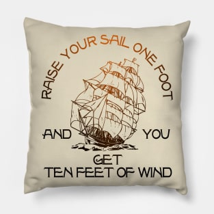 Sailing Sayings Pillow