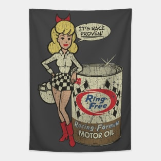 Ring Free Oil Race Proven 1923 Tapestry