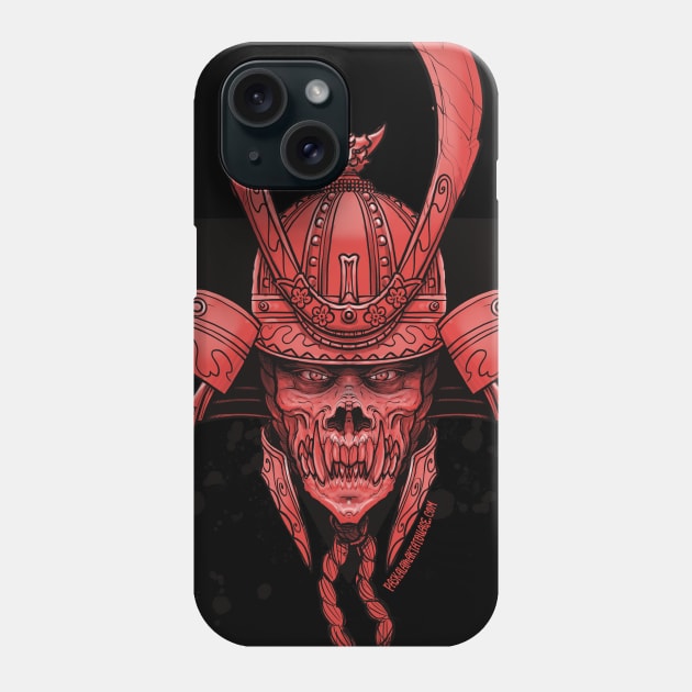 dead samurai Phone Case by Paskalamak