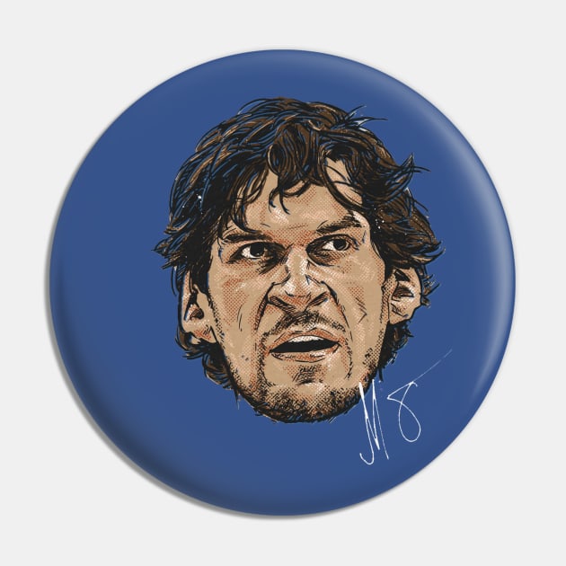 Boban Marjanovic Dallas Portrait Pin by Buya_Hamkac