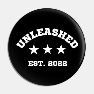 Curved Unleashed Est. 2022 Pin