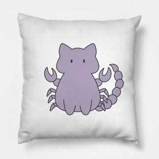 Scorpio Cat Zodiac Sign Pillow