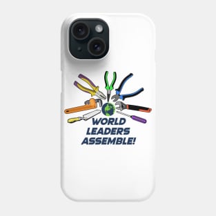 WORLD LEADERS ASSEMBLE! #1 Phone Case