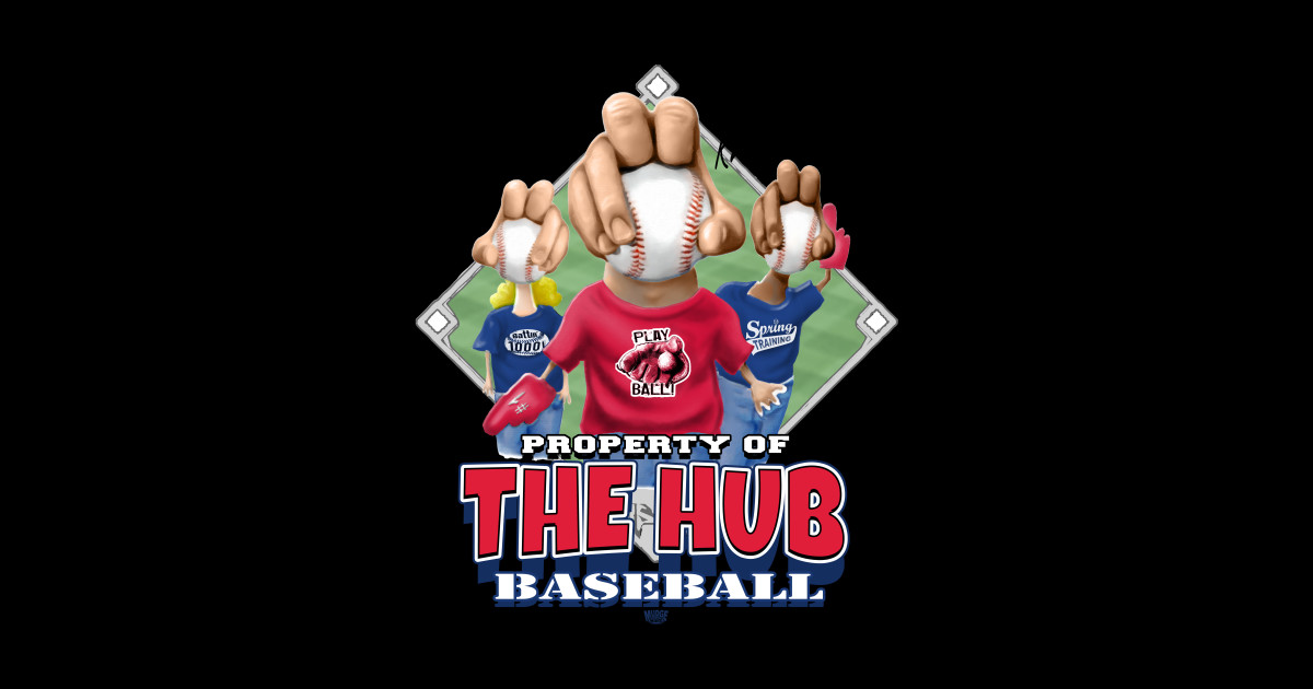Knucklehead for The Hub Baseball Baseball Sticker TeePublic