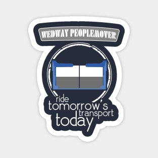 Wedway People Mover Transportation Magnet